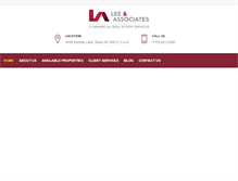 Tablet Screenshot of leereno.com
